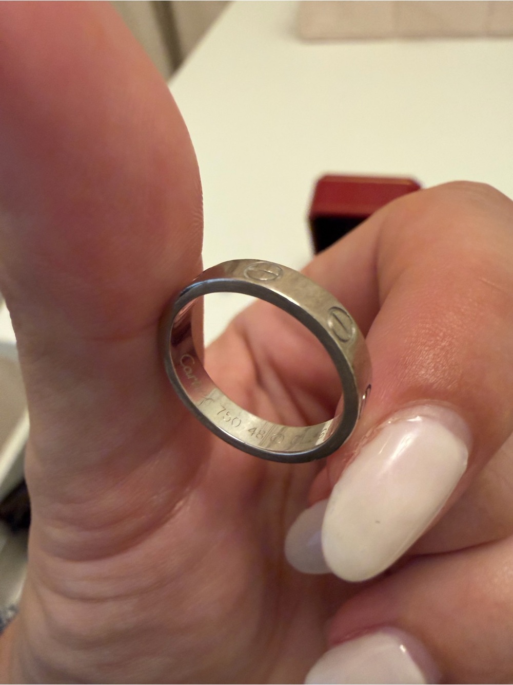 Authentic Cartier Love Ring 48 - Picture 5 of 5
